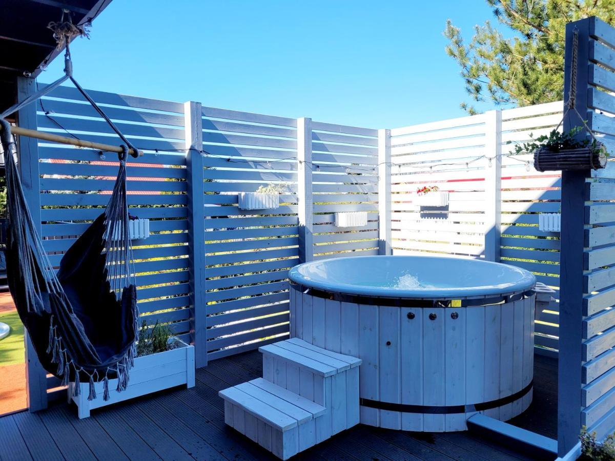 Caloroczny Domek W Nadolu Z Jacuzzi Na Tarasie Nadole  Esterno foto